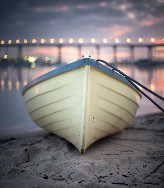 Color photograph of La Jolla, San Diego